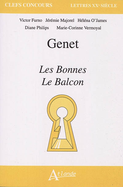 Couverture_Genet, Les bonnes, Le balcon