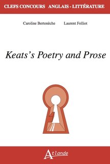 Front cover_Keats's poetry and prose