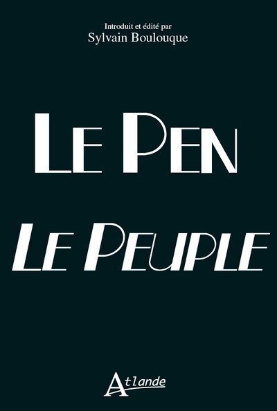 Front cover_Le Pen, le peuple
