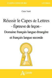 Couverture_Réussir le Capes de lettres