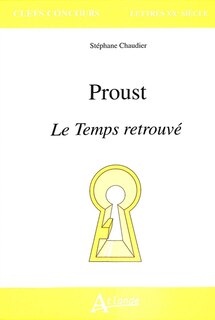 Front cover_Proust, Le temps retrouvé