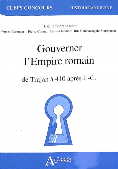 Couverture_Gouverner l'Empire romain