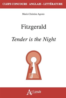 Front cover_Fitzgerald, Tender is the night