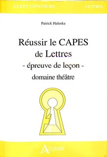 Front cover_Réussir le Capes de lettres