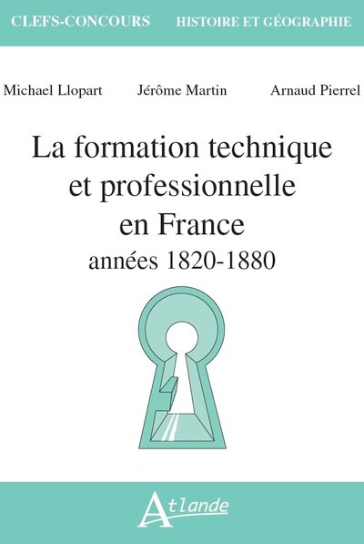 Couverture_La formation technique et professionnelle en France