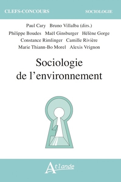 Front cover_Sociologie de l'environnement