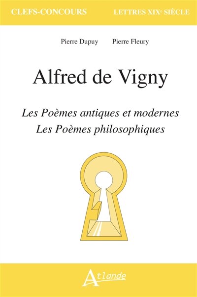 Couverture_Vigny, Poèmes antiques et modernes, Poèmes philosophiques