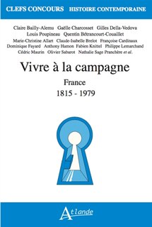 Couverture_Vivre à la campagne : France : 1815-1979