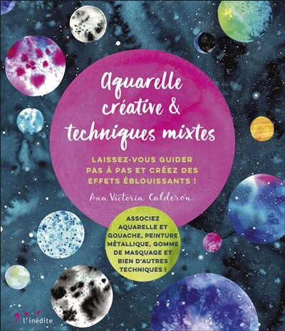 Front cover_Aquarelle créative & techniques mixtes