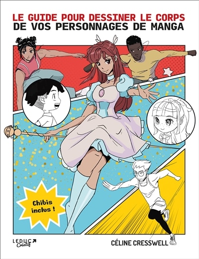 Couverture_Le guide pour dessiner le corps de vos personnages de manga