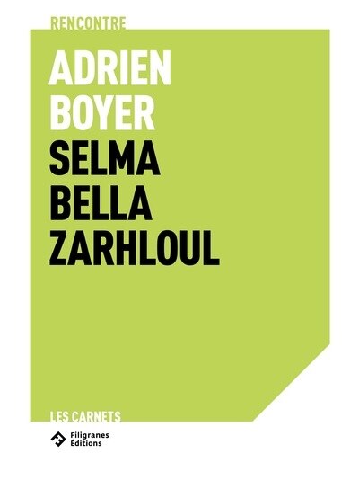 Front cover_Oublier le ciel : Adrien Boyer rencontre Selma Bella Zarhloul