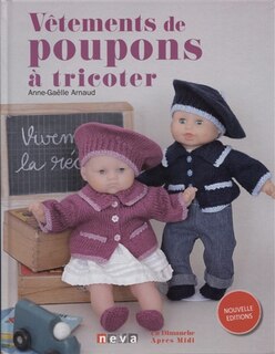 Couverture_V&ecirc;tements de poupons &agrave; tricoter