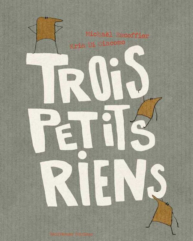 Front cover_Trois petits riens