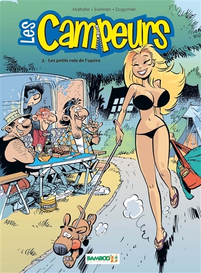 Front cover_Les campeurs, Vol. 3. Les petits rats de l'apéro