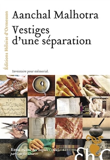 Front cover_Vestiges d'une séparation