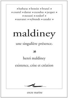 Front cover_Maldiney, une singulière présence ; Existence, crise et création