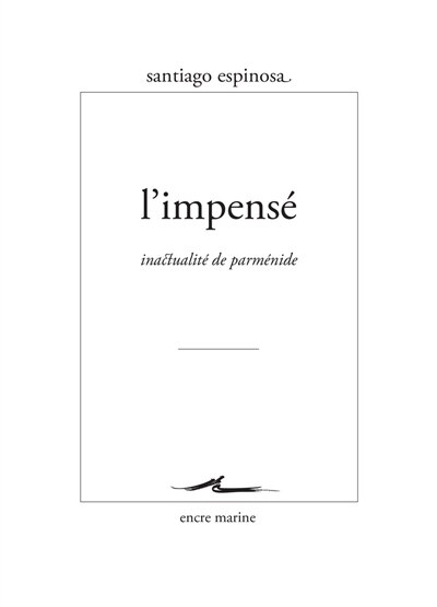 Front cover_L' impensé
