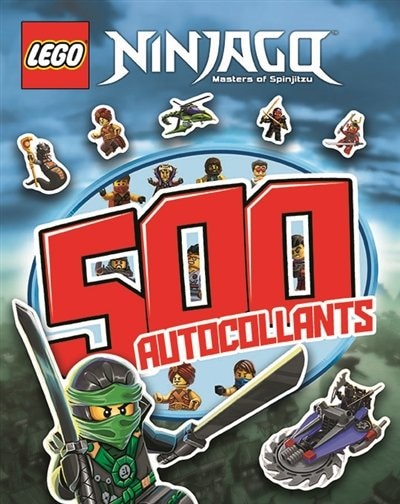 Couverture_500 autocollants Lego Ninjago