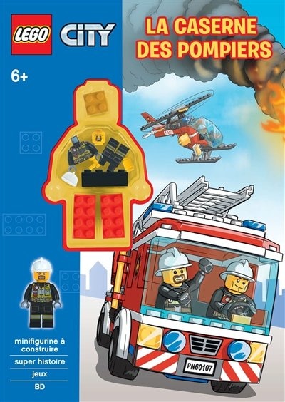 Front cover_Lego City La caserne des pompiers