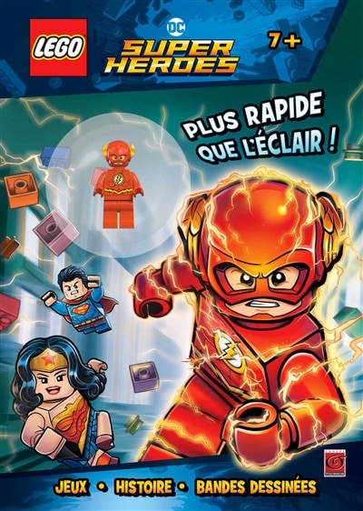 Couverture_LEGO DC COMICS PLUS RAPIDE QUE L ECLAIR