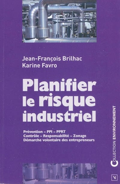 Couverture_Planifier le risque industriel