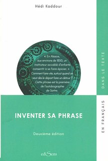 Front cover_Inventer sa phrase