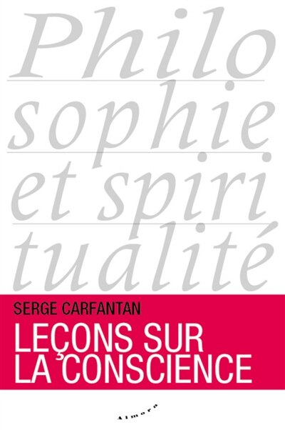 Front cover_Leçons sur la conscience