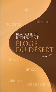 Front cover_Eloge du désert
