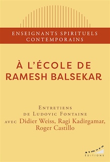 Front cover_A l'école de Ramesh Balsekar