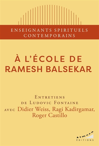Front cover_A l'école de Ramesh Balsekar