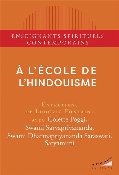 Front cover_A l'école de l'hindouisme