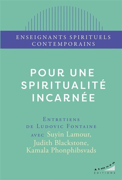 Front cover_Pour une spiritualité incarnée