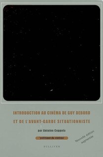 Couverture_Introduction au cinéma de Guy Debord et de l'avant-garde situationniste
