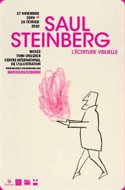 Front cover_Saul Steinberg, l'écriture visuelle : exposition, Strasbourg, Musée Tomi Ungerer-Centre international de l'illustration, 27 novembre 2009 au 20 janvier 2010