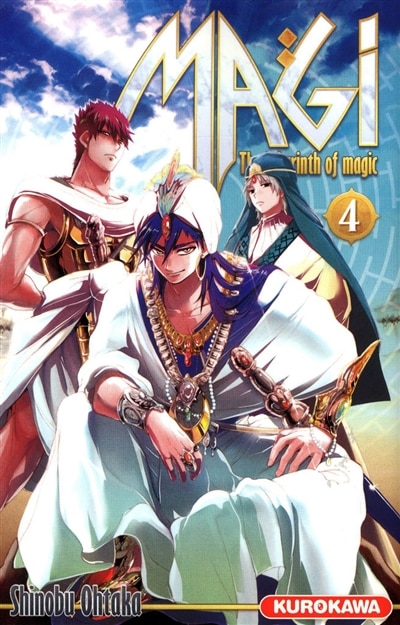 Couverture_Magi : the labyrinth of magic, Vol. 4