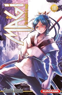 Front cover_Magi : the labyrinth of magic, Vol. 10