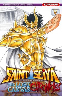 Couverture_Saint Seiya : les chevaliers du zodiaque : the lost canvas chronicles, la l&eacute;gende d'Had&egrave;s, Vol. 5