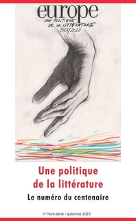 Front cover_Europe, hors-série. Une politique de la littérature