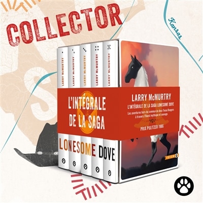 LONESOME DOVE : L'INTÉGRALE DE LA SAGA (COFFRET 5 VOLUMES)