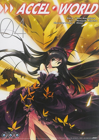 Front cover_Accel world, Vol. 4