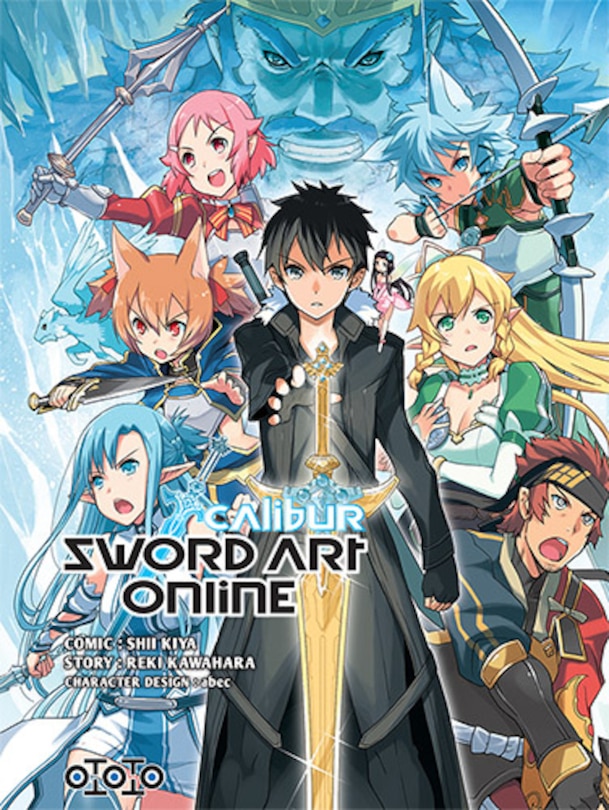 Front cover_Sword art online : Calibur