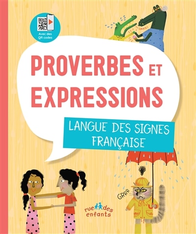 Couverture_Proverbes et expressions : langue des signes française