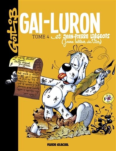 Couverture_Gai-Luron et Jean-Pierre Liégeois (jeune lecteur du Var)