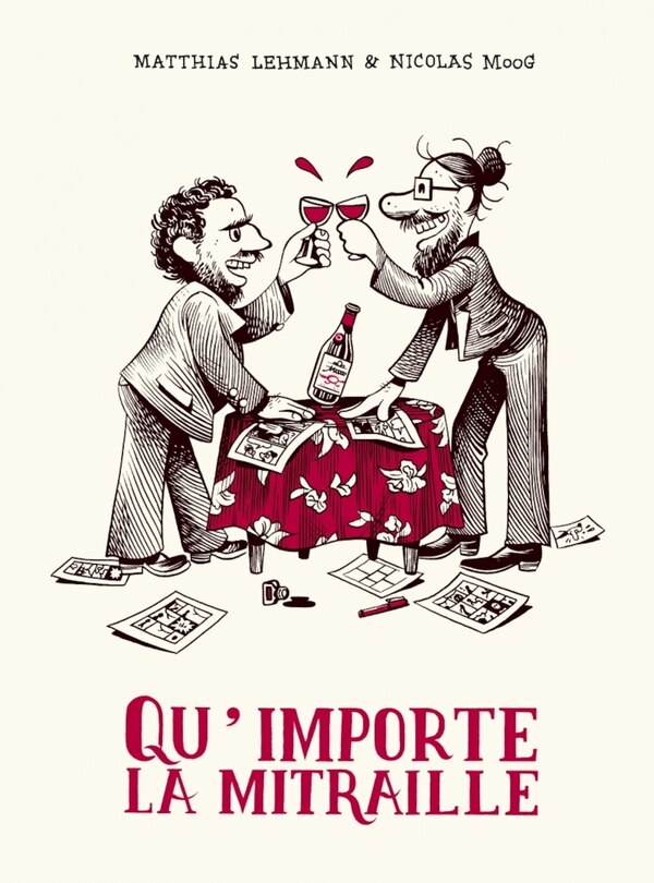 Front cover_Qu'importe la mitraille