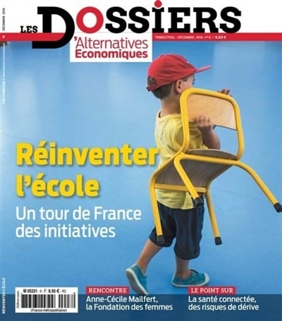 Couverture_Les dossiers d'Alternatives économiques, n°8. Réinventer l'école : un tour de France des initiatives