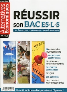 Front cover_Alternatives économiques, hors-série. Réussir son bac ES-L-S : les épreuves d'histoire et de géographie