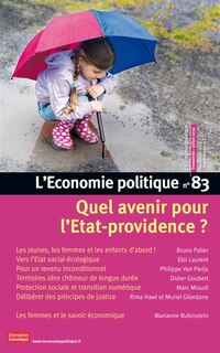 Front cover_Economie politique (L'), n°83. Quel avenir pour l'Etat-providence ?
