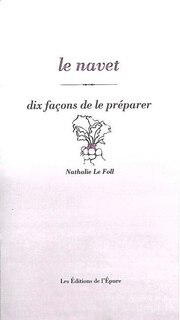 Front cover_Le navet, dix façons de le préparer