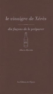 Front cover_Le vinaigre de Xérès