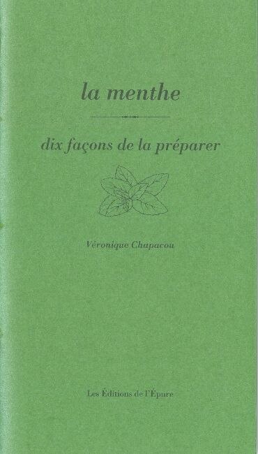 Front cover_La menthe : dix façons de la préparer